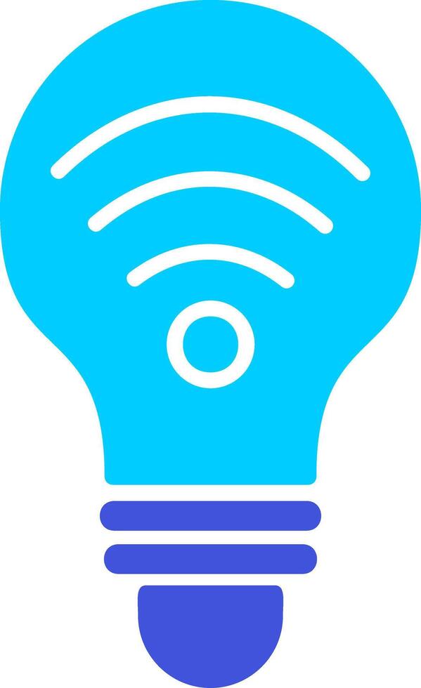 Smart Bulb Vector Icon