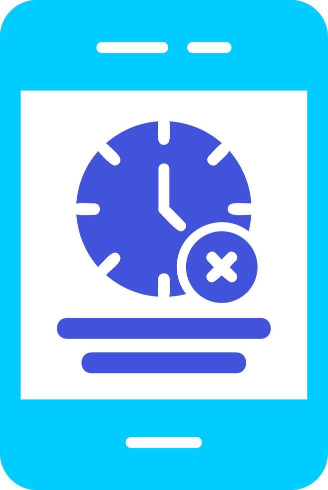 No Time Vector Icon