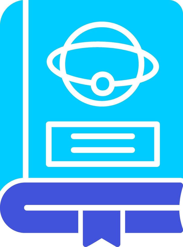 Astronomy Book Vector Icon