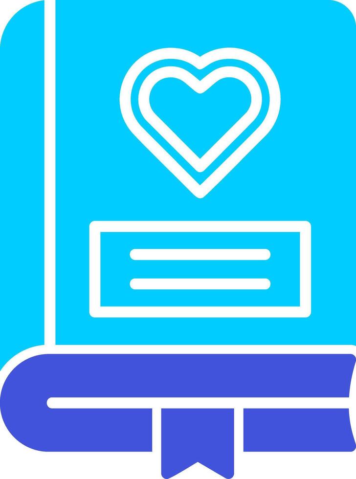 Romance Book Vector Icon