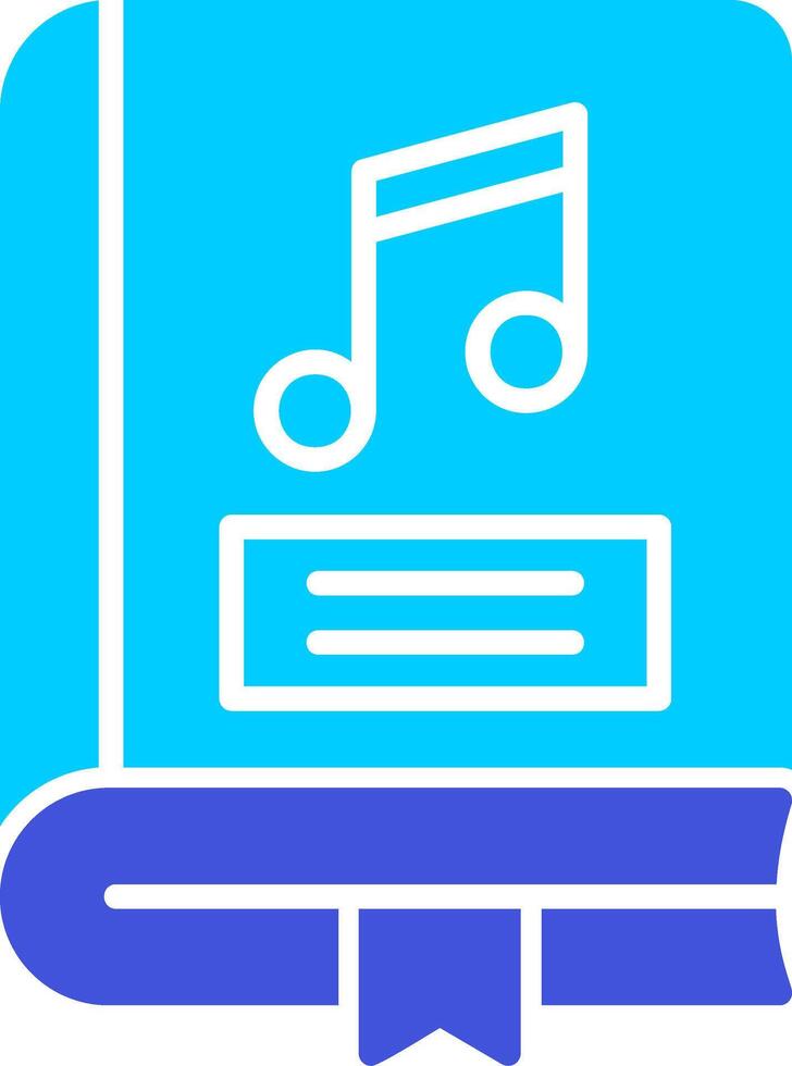 Music Book Vector Icon