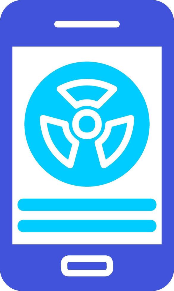 Rdiation Vector Icon