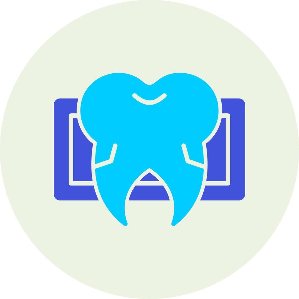 Dental X Ray Vector Icon