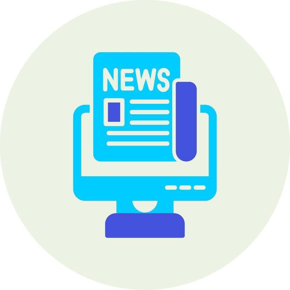 Live News Vector Icon