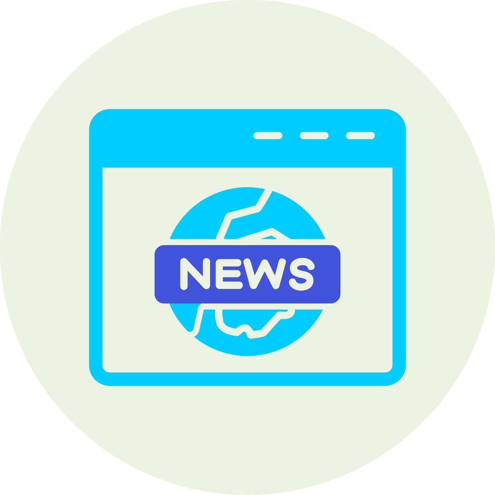 News Report Vector Icon