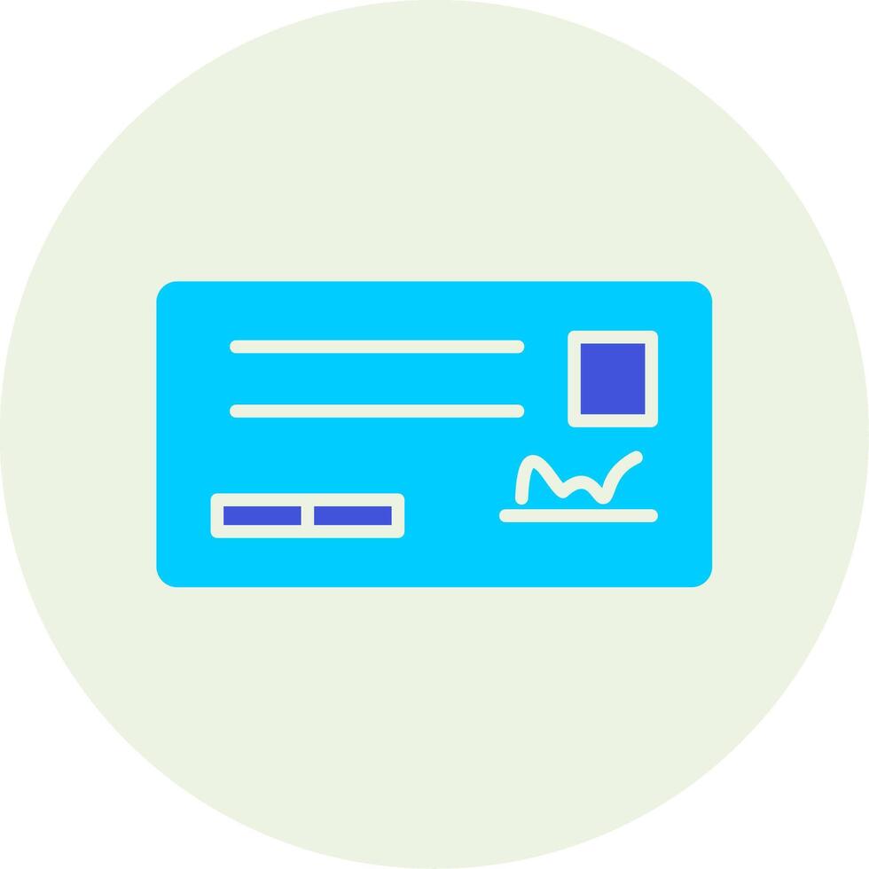 Cheque Vector Icon