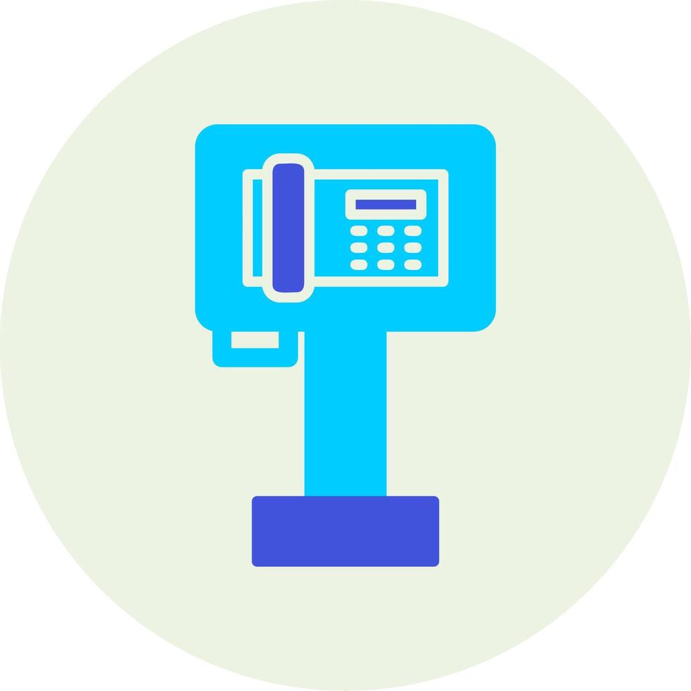 Public Phone Vector Icon