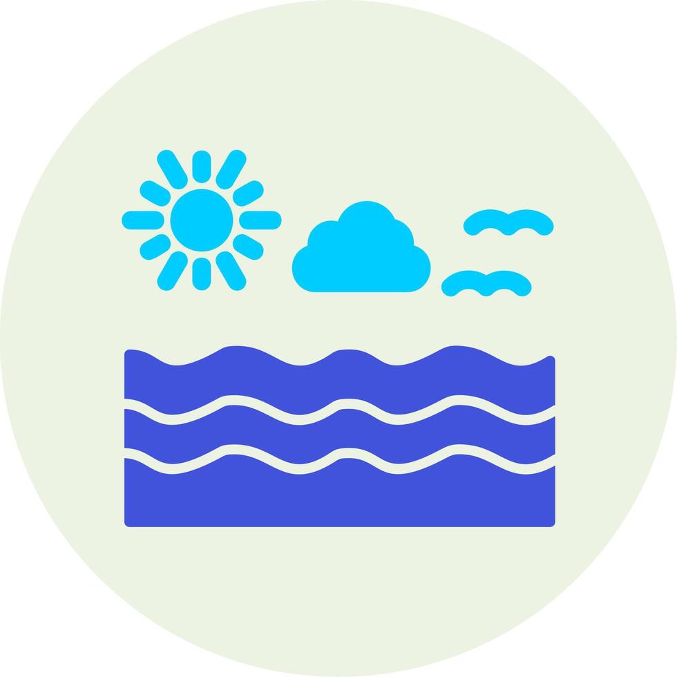 Sea Vector Icon