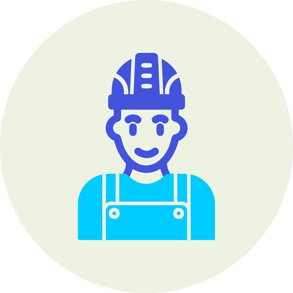 Factory Worker Vector Icon