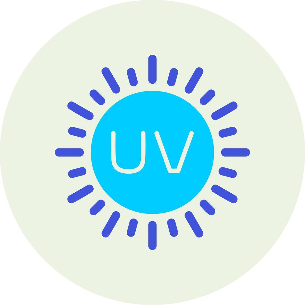 ultravioleta vector icono