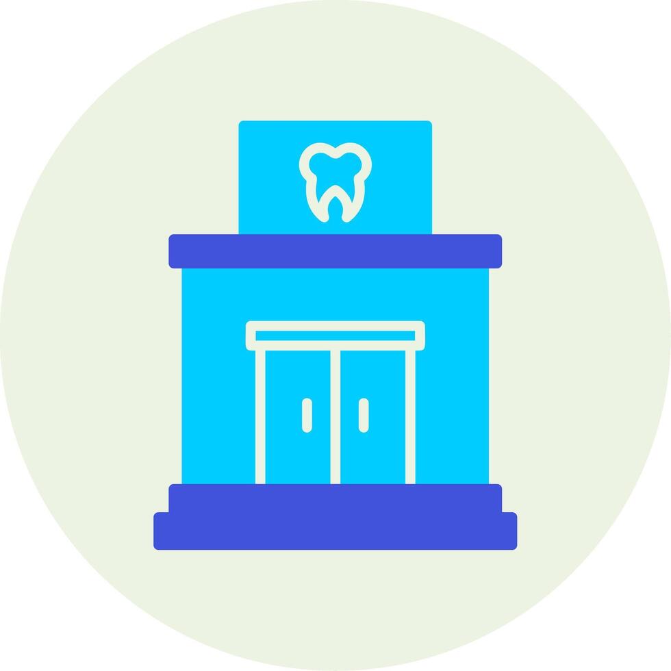 icono de vector de clínica dental