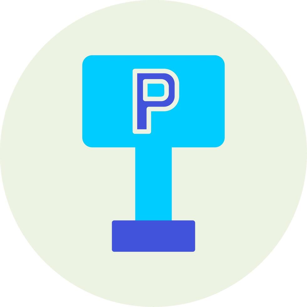 Parking Sign Vector Icon