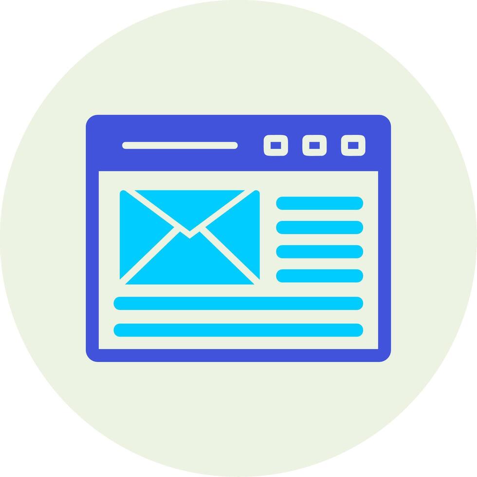 icono de vector de correo electrónico