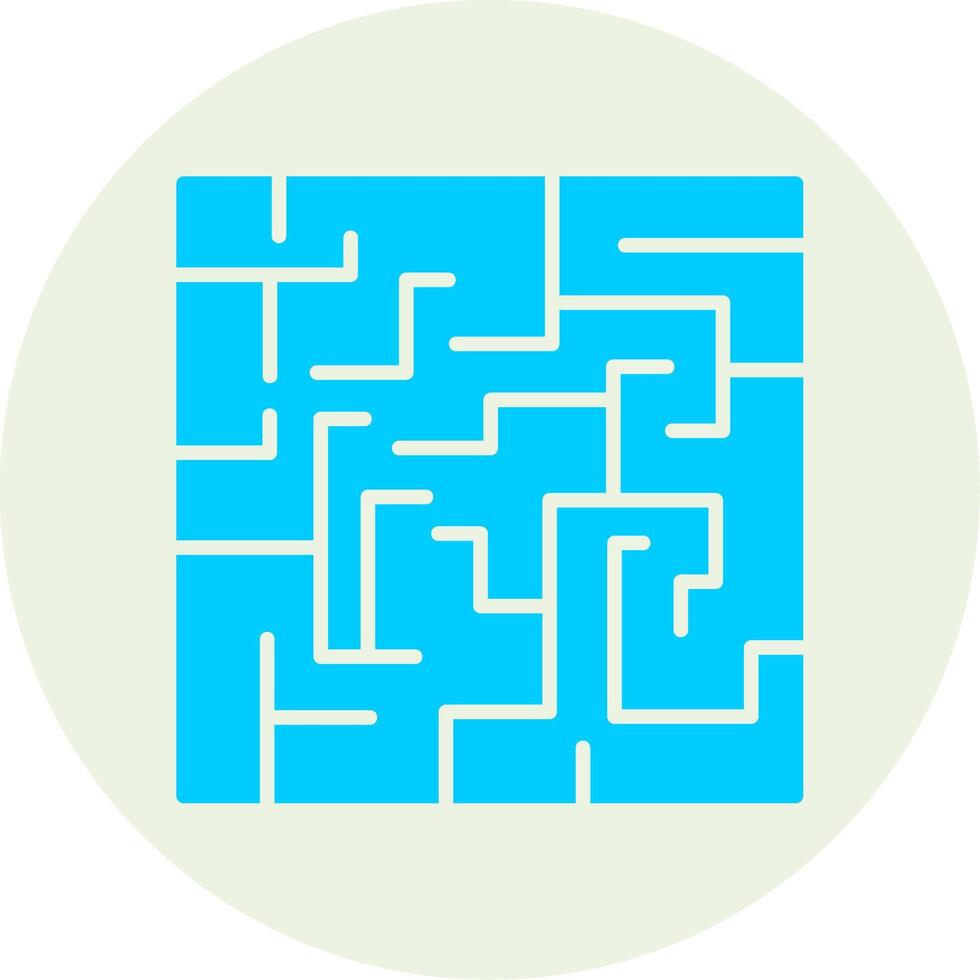 Maze Vector Icon