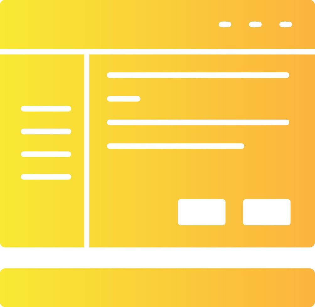 Settings Solid Multi Gradient Icon vector