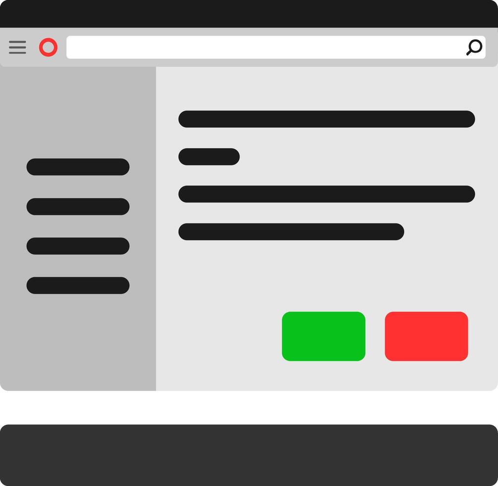 Settings Flat Icon vector