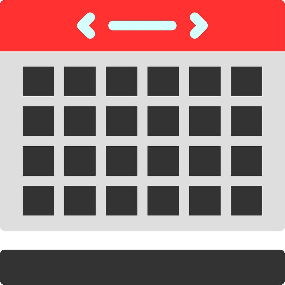 Calendar Flat Icon vector