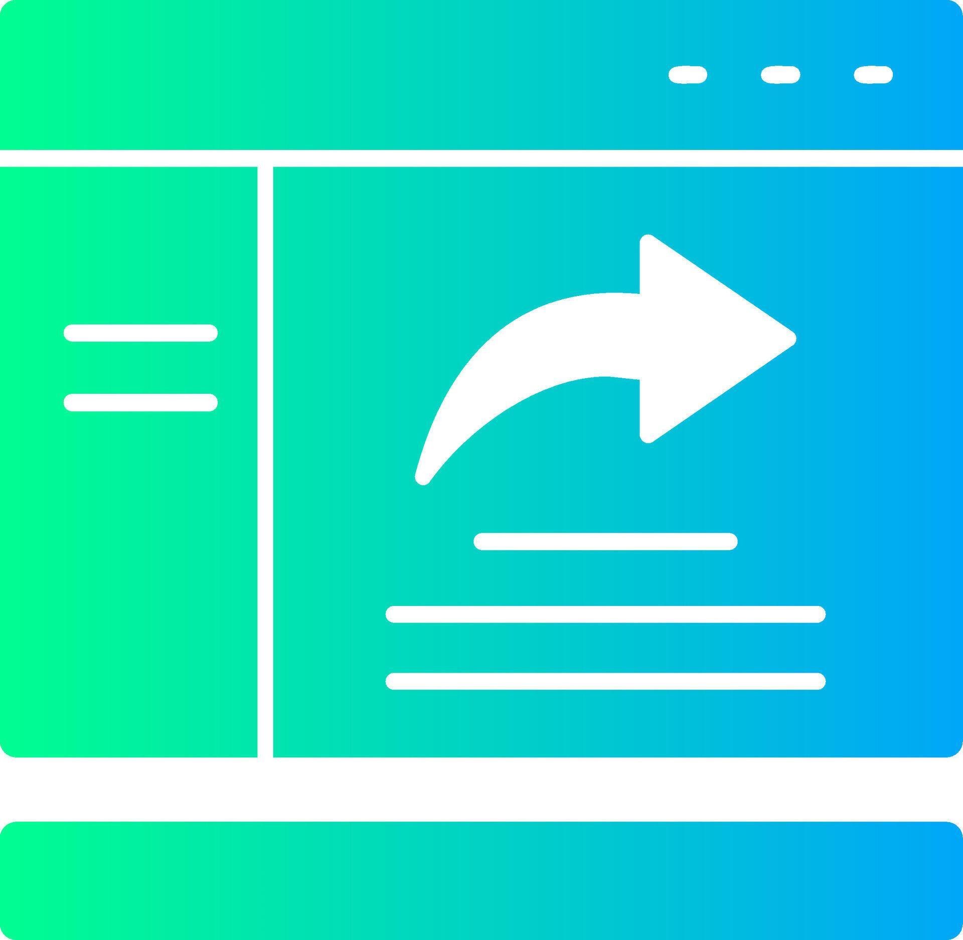 Share Solid Multi Gradient Icon 39460641 Vector Art at Vecteezy