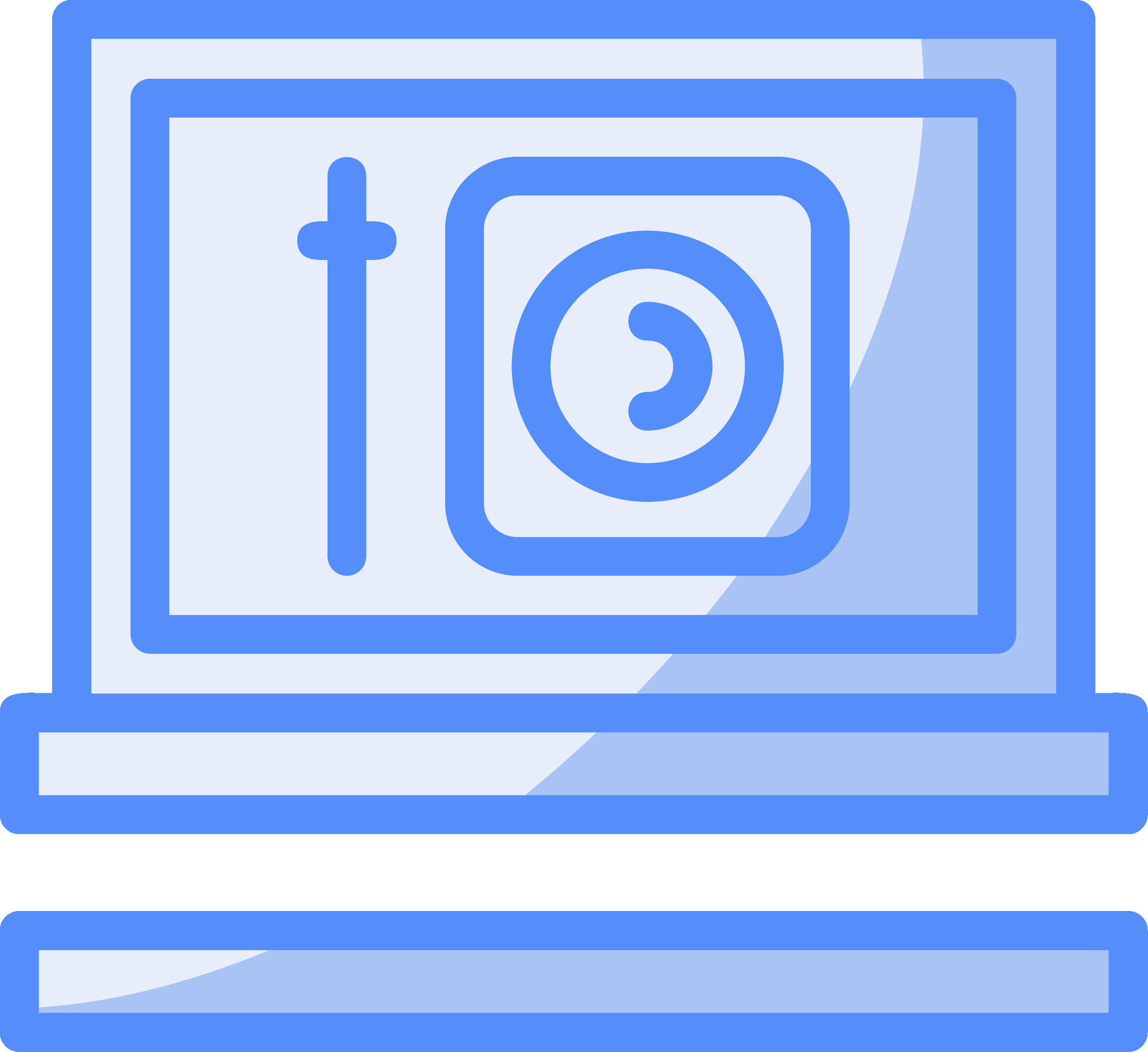 Edit Line Filled Blue Icon 39460666 Vector Art at Vecteezy