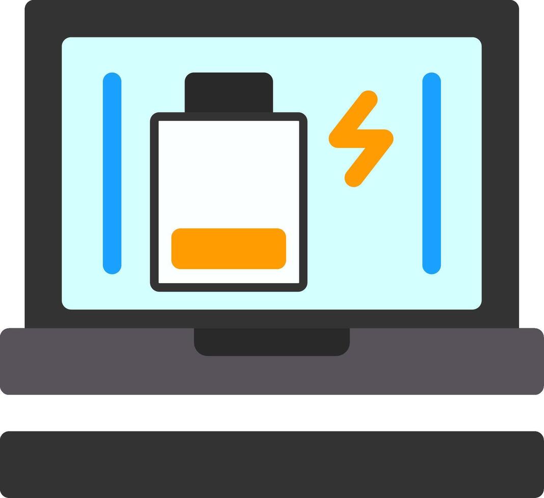 Battery Flat Icon vector