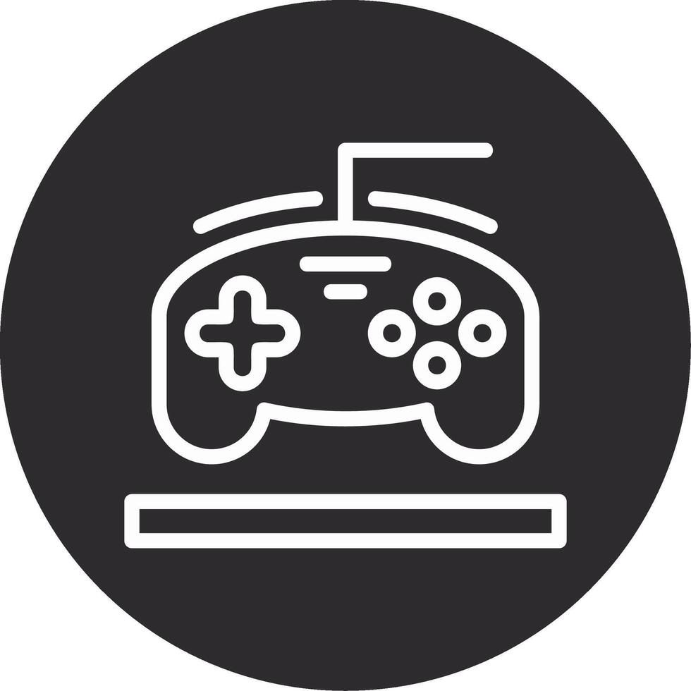 Game controller Inverted Icon 39461538 Vector Art at Vecteezy