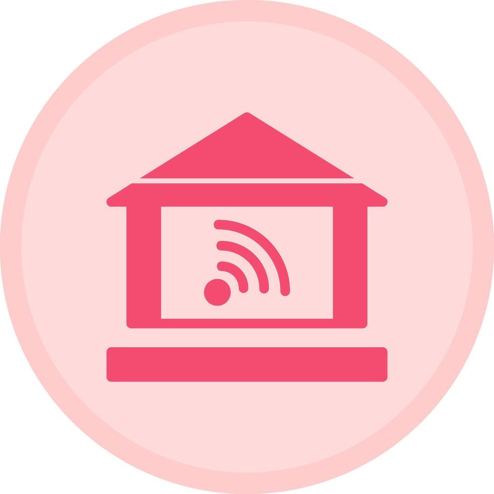 Home automation Multicolor Circle Icon vector