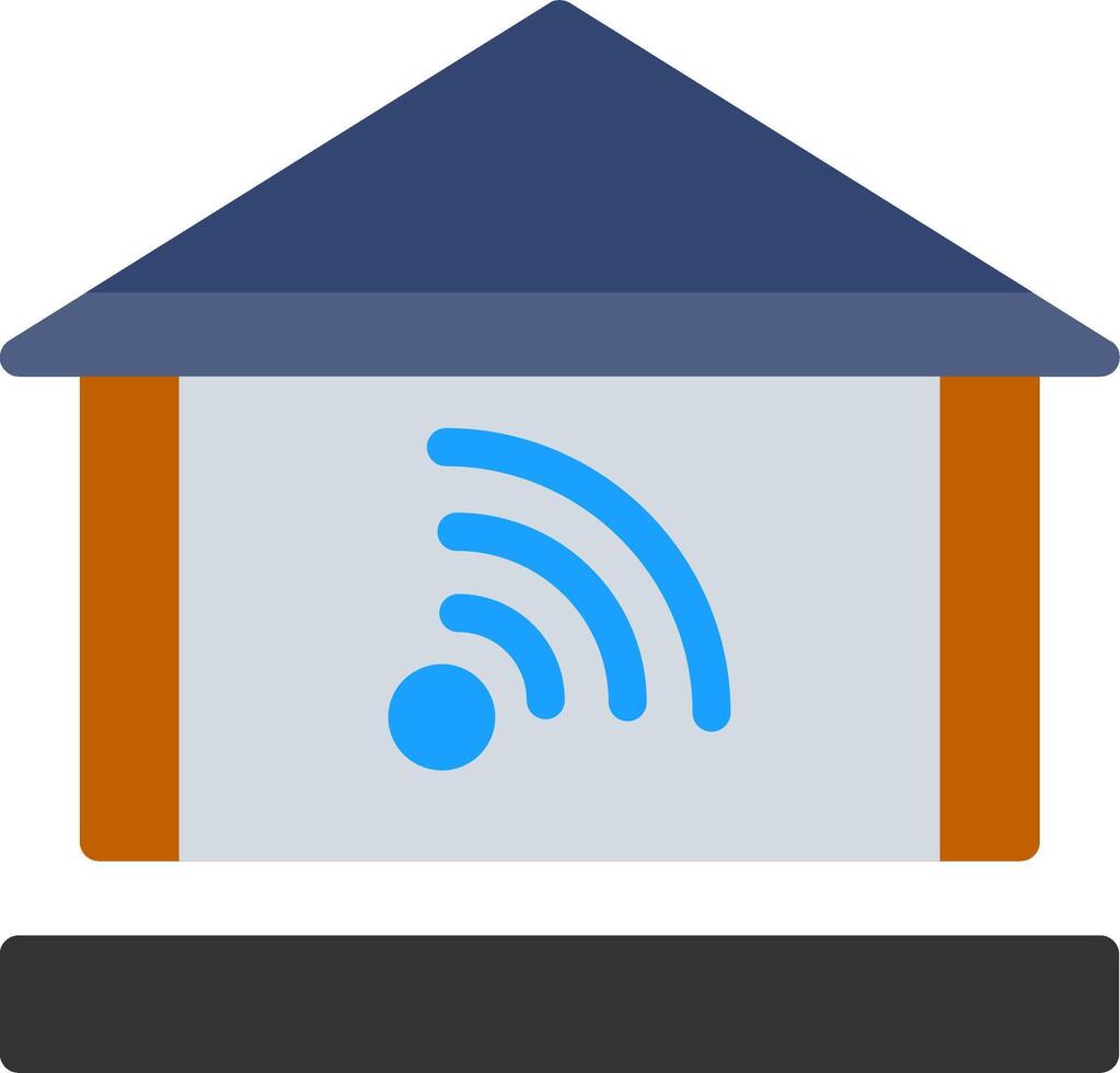 Home automation Flat Icon vector