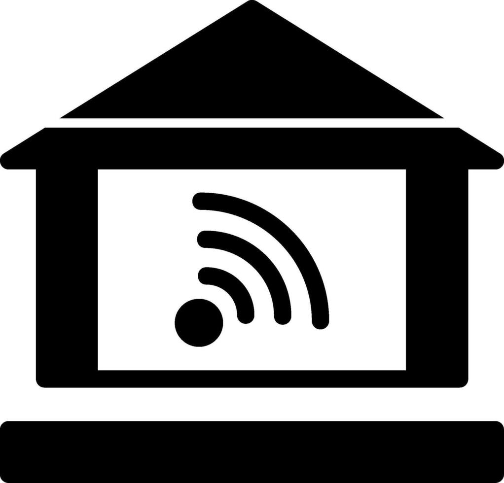 Home automation Glyph Icon vector