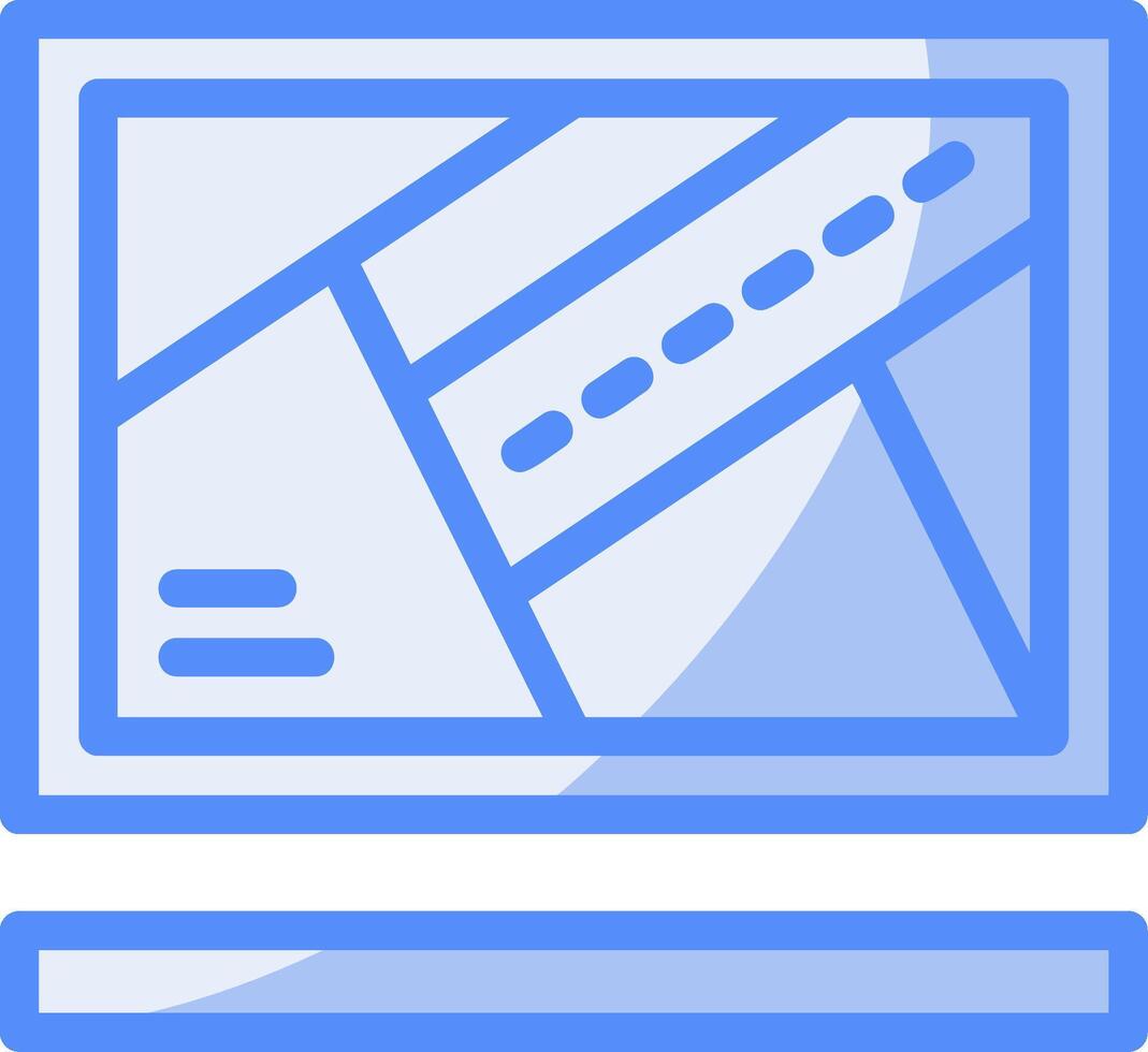 Map Line Filled Blue Icon 39461754 Vector Art at Vecteezy