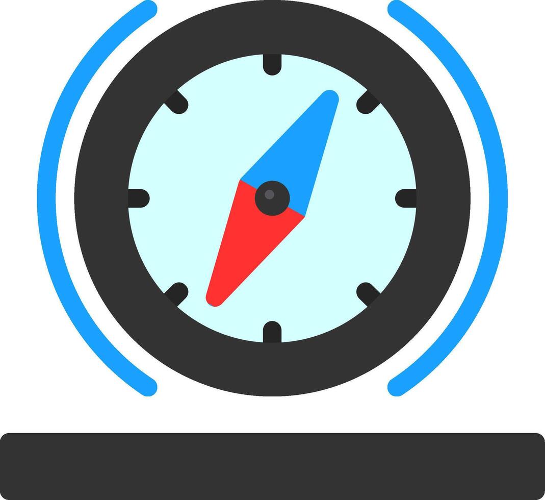 Compass Flat Icon vector