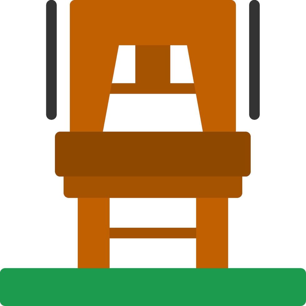 Chair Flat Icon vector