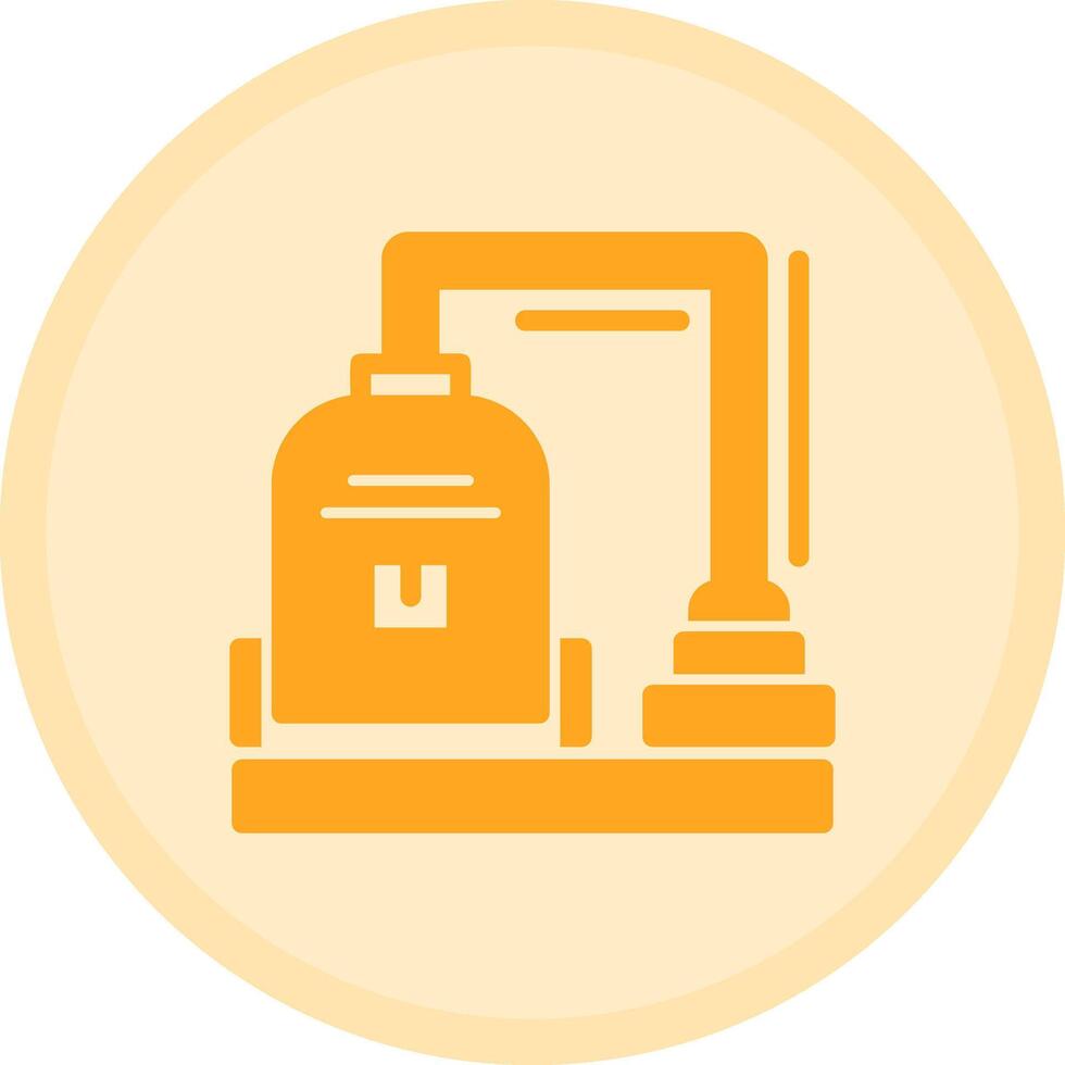 Vacuum cleaner Multicolor Circle Icon vector