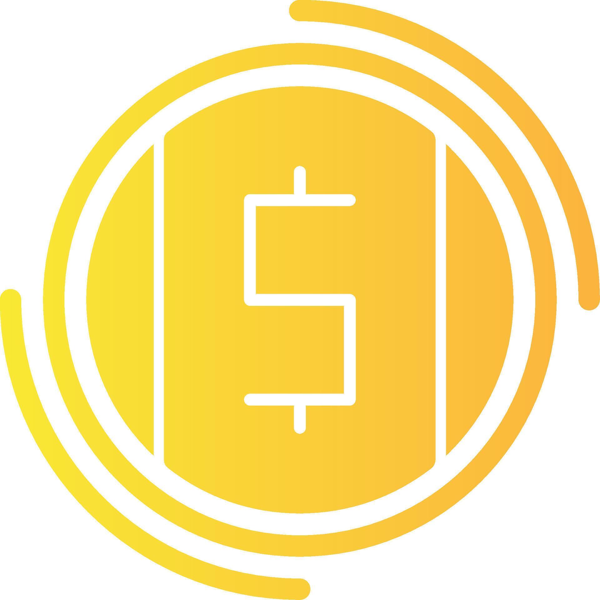 Coin Solid Multi Gradient Icon 39463972 Vector Art at Vecteezy