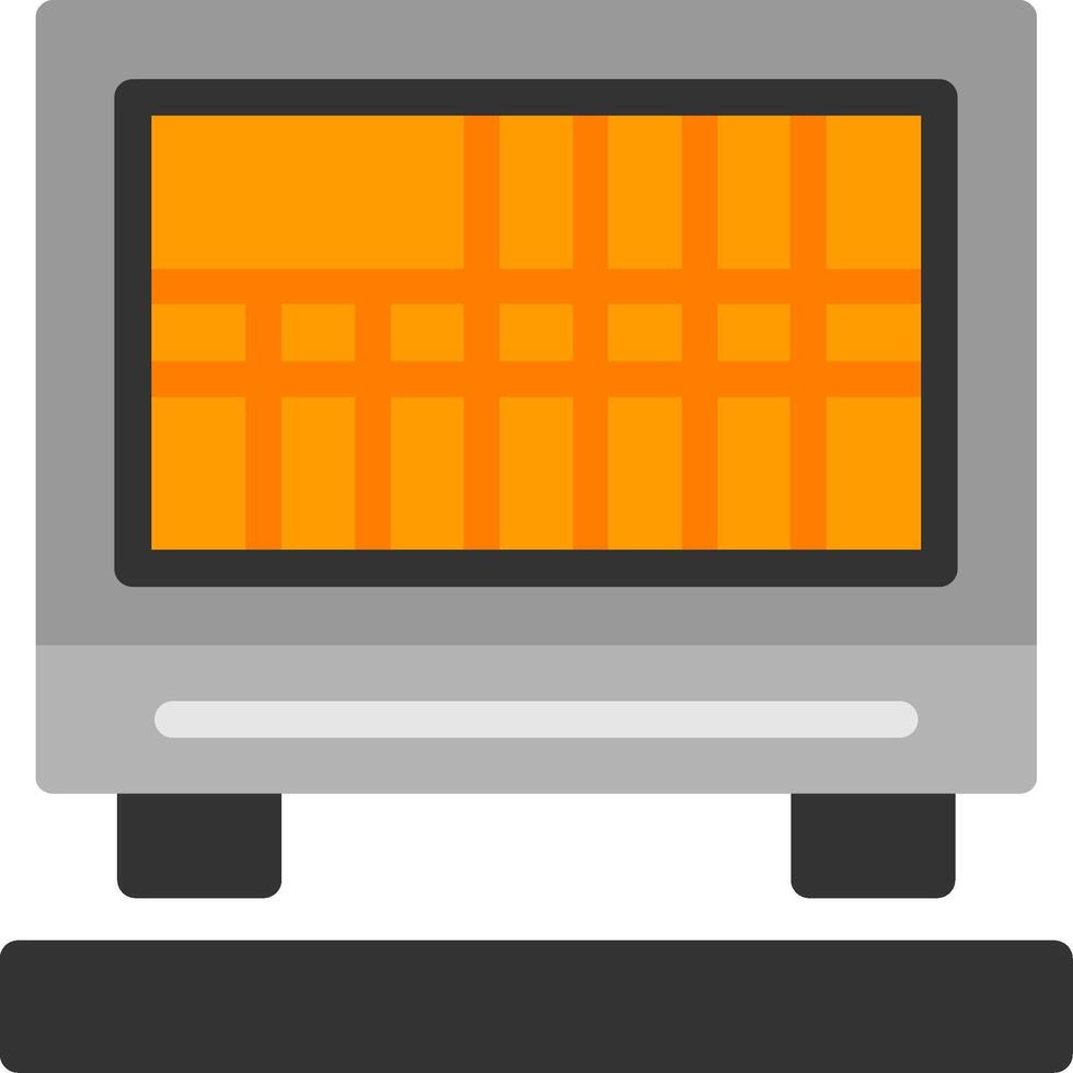 Heater Flat Icon vector