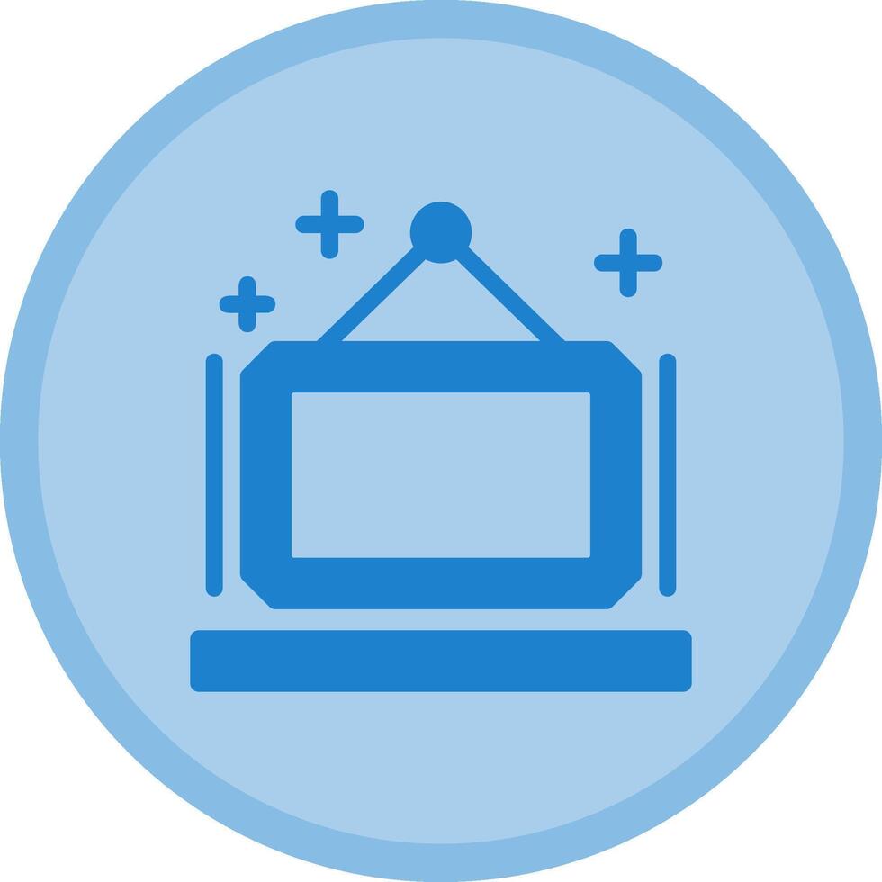 Picture frame Multicolor Circle Icon vector