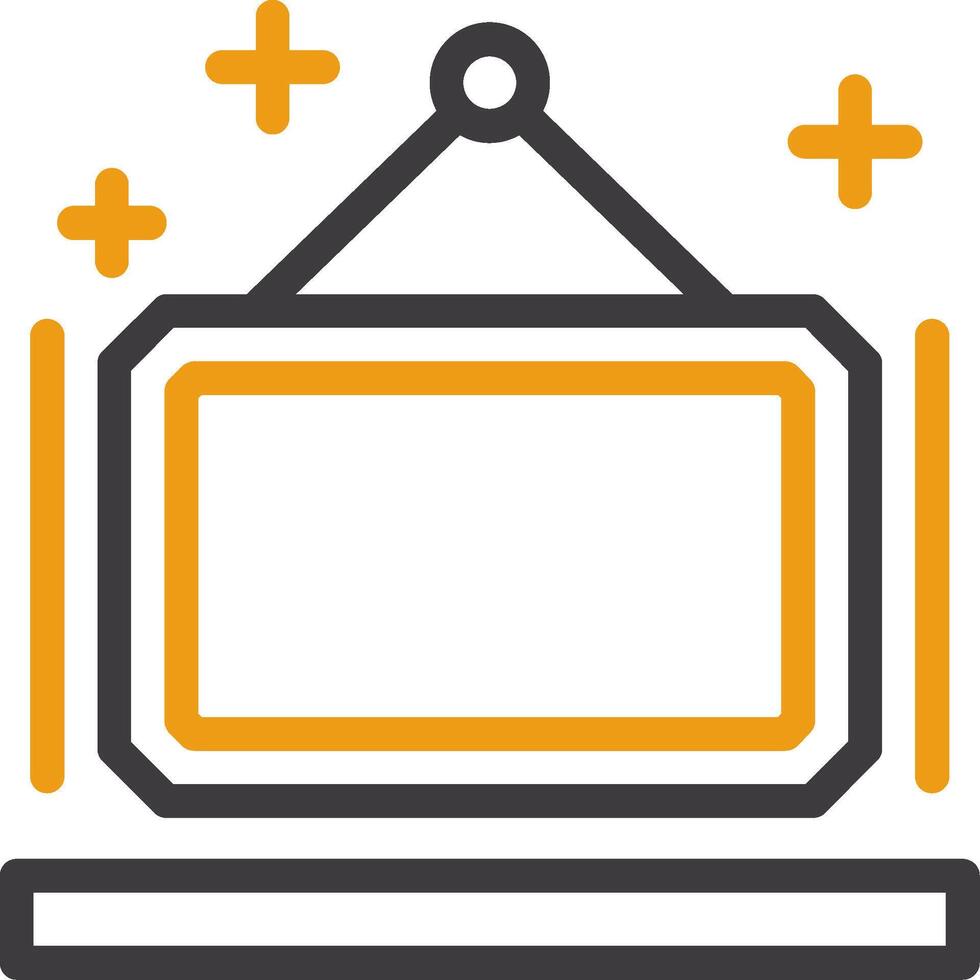 Picture frame Glyph Circle Icon vector