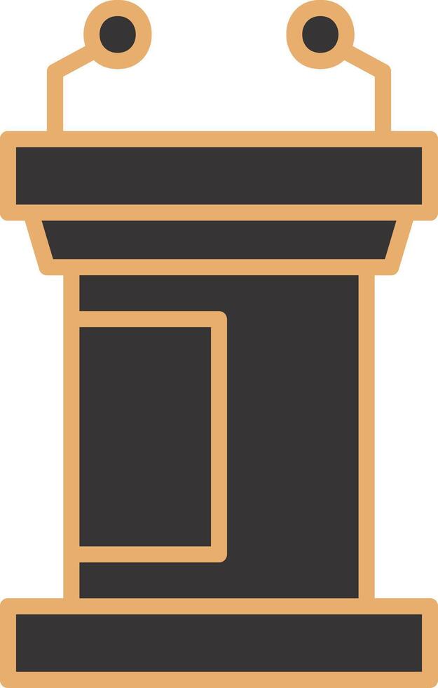 Podium Vector Icon