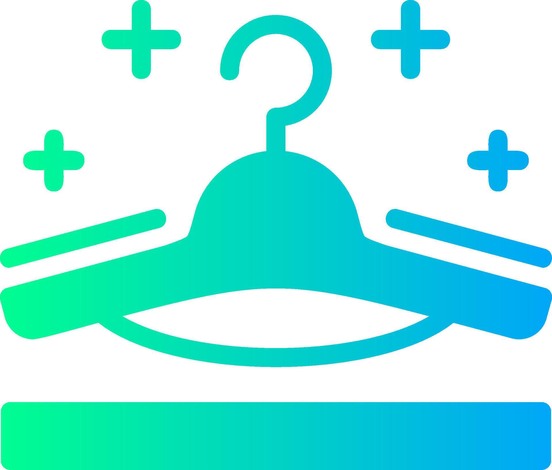 Clothes hanger Solid Multi Gradient Icon 39466085 Vector Art at Vecteezy