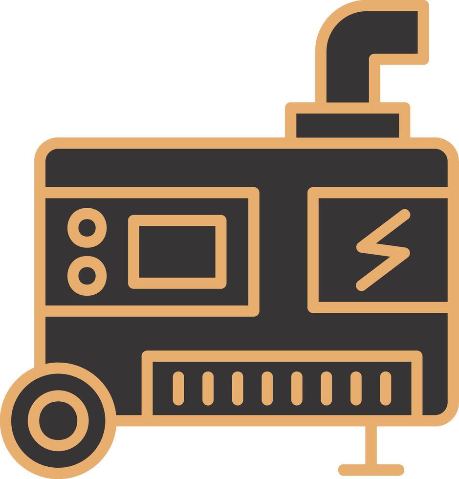 Electric Generator Vector Icon
