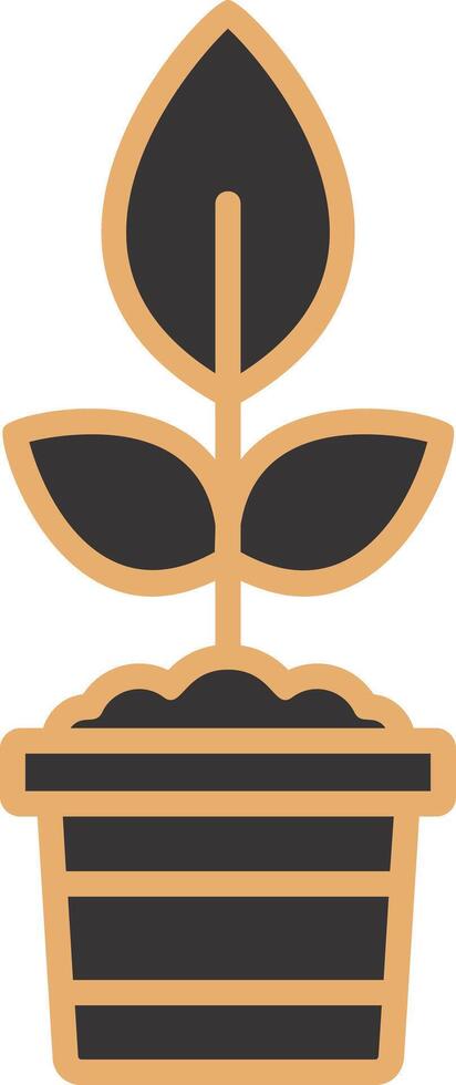 icono de vector de planta