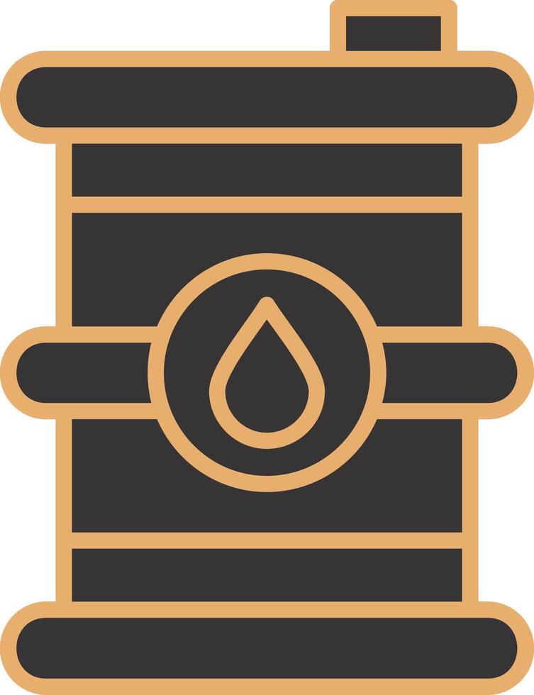 Oil Barrel Vector Icon