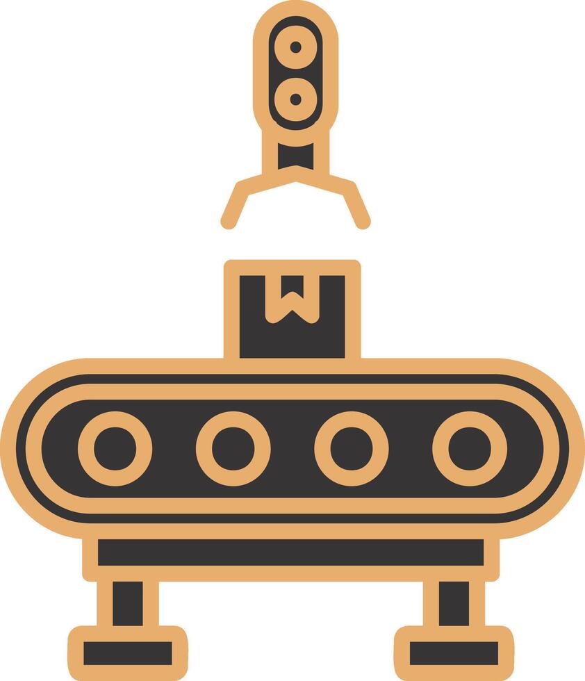 Factory Machine Vector Icon