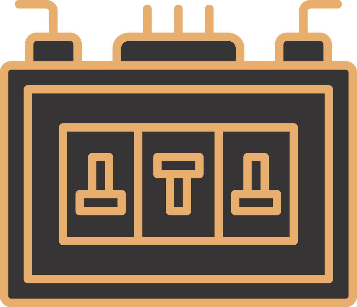 Fuse Box Vector Icon