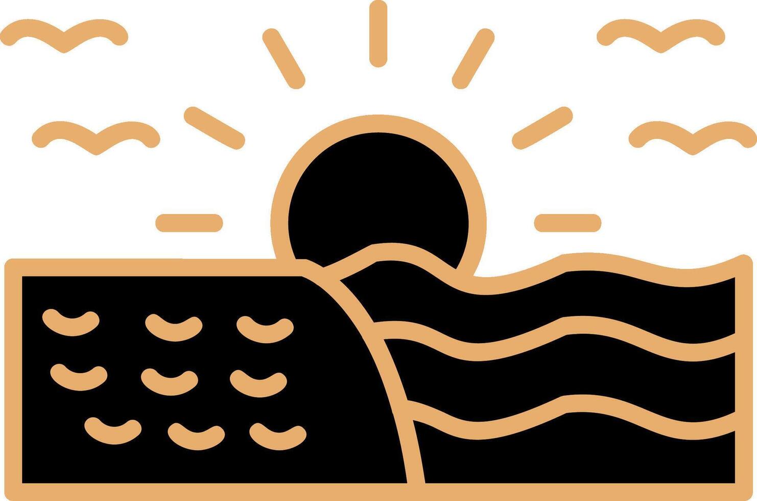 Sunrise Vector Icon