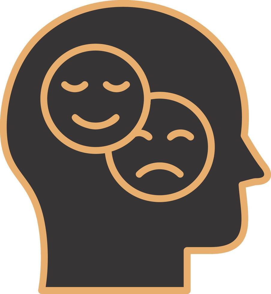 Bipolar Vector Icon