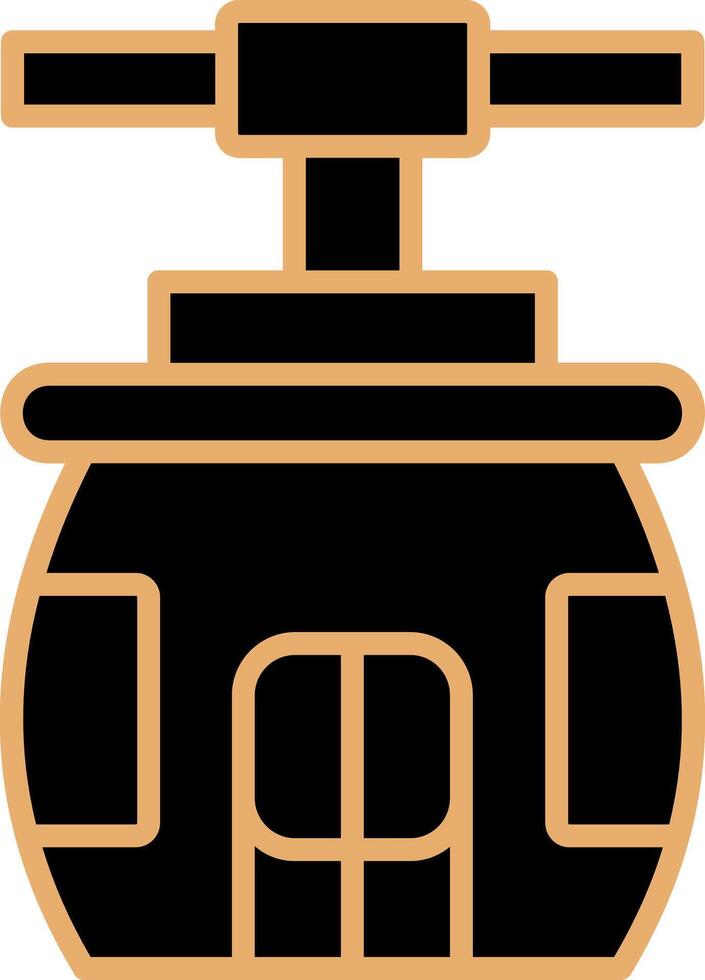 Cableway Vector Icon
