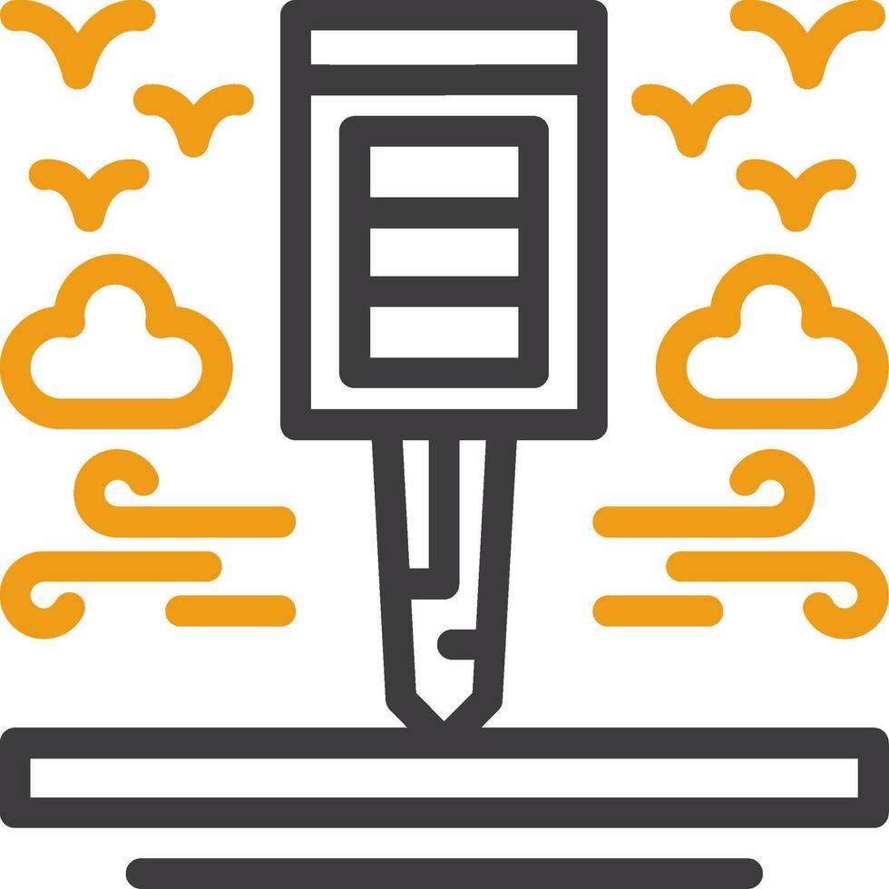 Car key Line Circle Icon vector