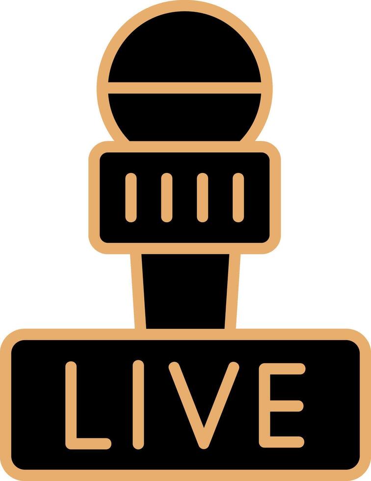 Live Vector Icon
