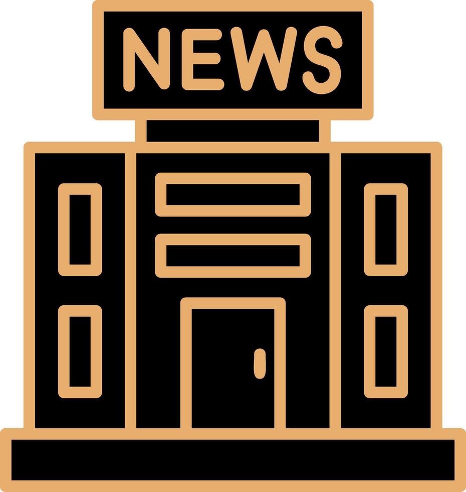 News Office Vector Icon