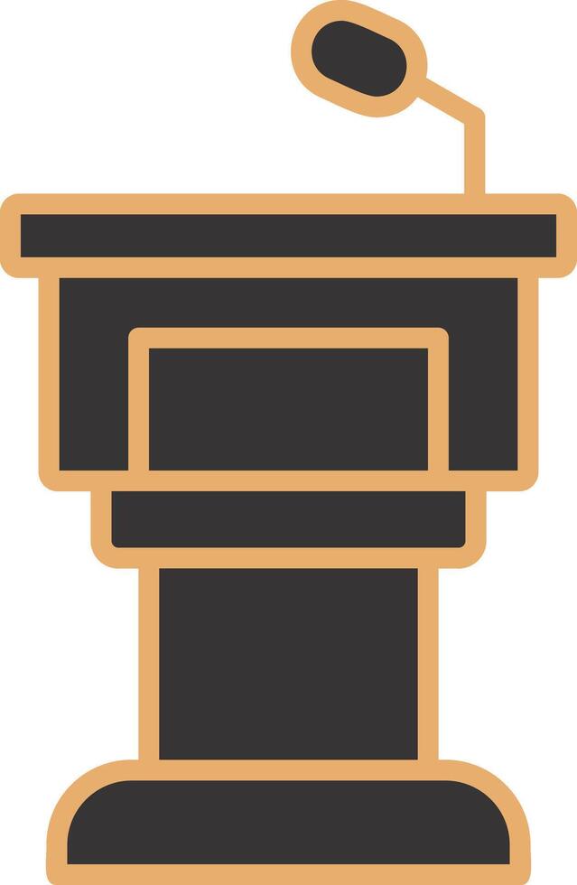 Podium Vector Icon